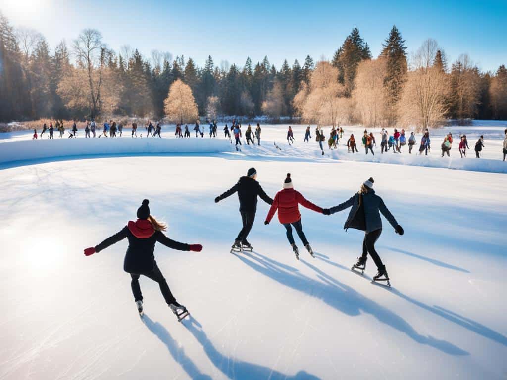 Outdoor Ice Skating