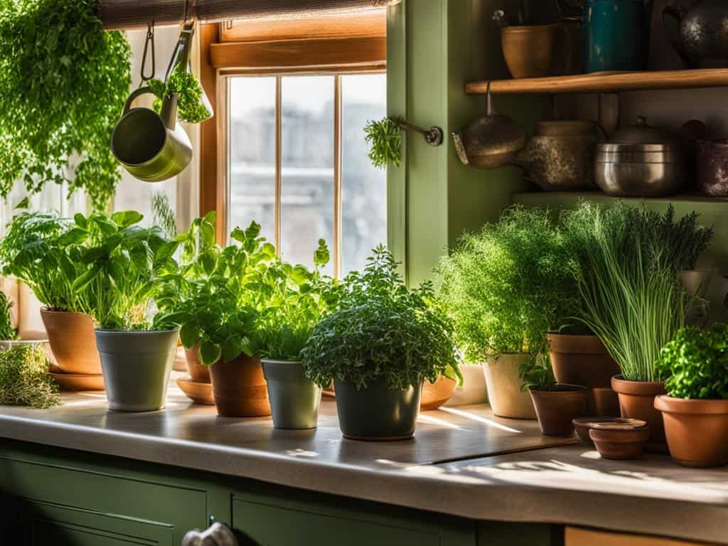 Windowsill gardening